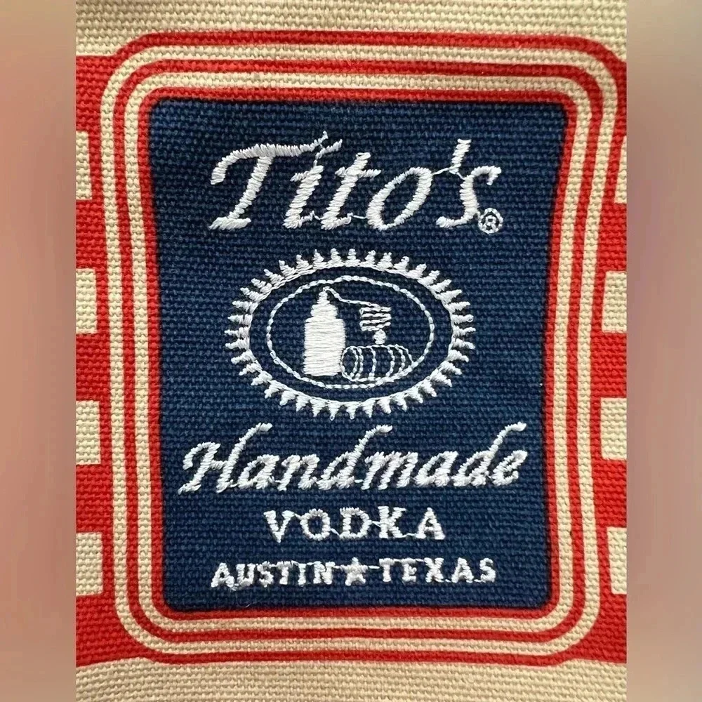 Tito’s Vodka | patriotic bottle cover/gift bag